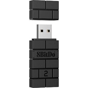 8BitDo USB Wireless Adaptér 2 – Black – Nintendo Switch / PC