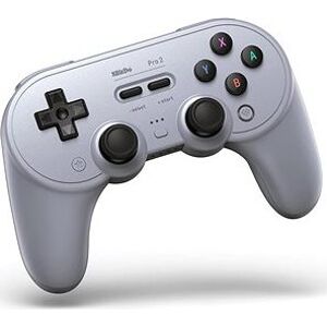 8BitDo Pro 2 Wireless Controller – Gray Edition – Nintendo Switch
