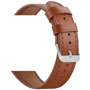 Eternico Leather Band universal Quick Release 20mm hnedý
