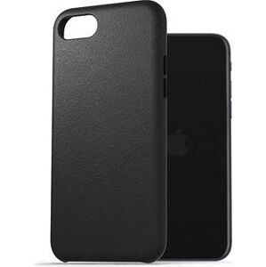 AlzaGuard Genuine Leather Case pre iPhone 7/8/SE 2020/SE 2022 čierny