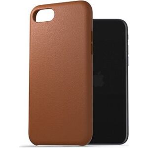 AlzaGuard Genuine Leather Case pre iPhone 7/8/SE 2020/SE 2022 sedlovo hnedý