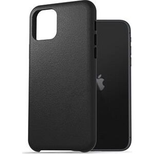 AlzaGuard Genuine Leather Case pre iPhone 11 čierny