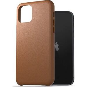 AlzaGuard Genuine Leather Case na iPhone 11 hnedý