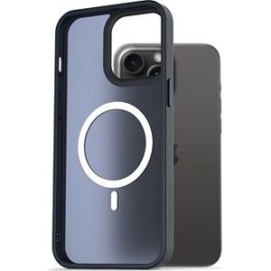 AlzaGuard Matte Case Compatible with MagSafe pre iPhone 15 Pro Max tmavomodrý