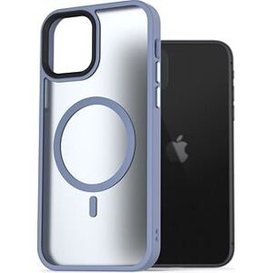 AlzaGuard Matte Case Compatible with Magsafe pre iPhone 11 svetlo modrý