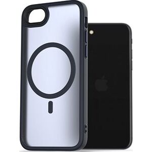 AlzaGuard Matte Case Compatible with Magsafe pre iPhone 7/8/SE 2020/SE 2022 tmavo modrý
