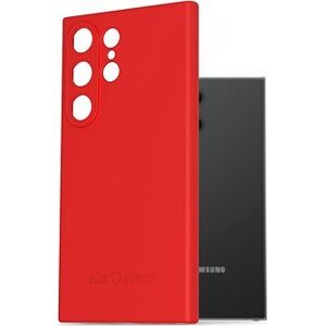 AlzaGuard Matte TPU Case na Samsung Galaxy S24 Ultra červený