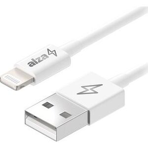 AlzaPower Core USB-A to Lightning MFi (C189) 0.5m biely