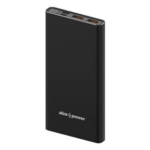 AlzaPower Metal 10 000 mAh Fast Charge + PD3.0 čierna