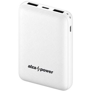 AlzaPower Onyx 10 000 mAh USB-C biela