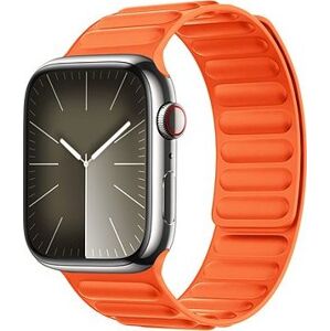 Eternico Magnetic Loop for Apple Watch 42 mm/ 44 mm/45 mm/Ultra 49 mm Solid Orange