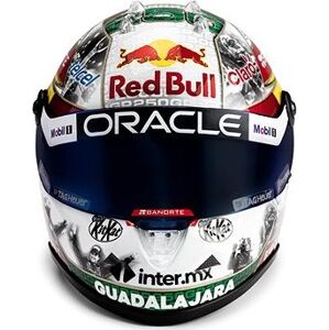 Red Bull 1:2 Checo Perez 250 Races 2023 Mini Helmet
