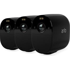 Arlo Essential Outdoor Security Camera – 3 ks, čierna