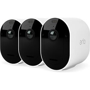 Arlo Pro 5 Outdoor Security Camera – (3 ks) – Biela