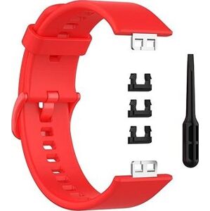BStrap Silicone pro Huawei Watch Fit, red