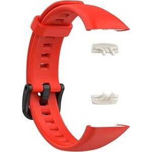 BStrap Silicone pro Honor Band 6, red