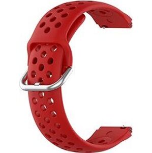 BStrap Silicone Dots Universal Quick Release 18mm, red