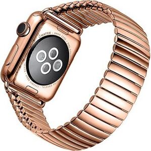 BStrap Stainless Steel pro Apple Watch 42mm / 44mm / 45mm, rosegold