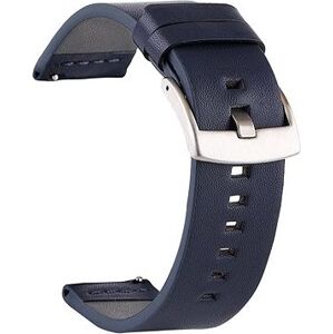 BStrap Fine Leather Universal Quick Release 18mm, blue