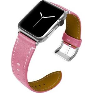BStrap Leather Italy pro Apple Watch 38mm / 40mm / 41mm, Pink