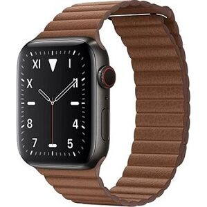 BStrap Leather Loop pro Apple Watch 38mm / 40mm / 41mm, Brown