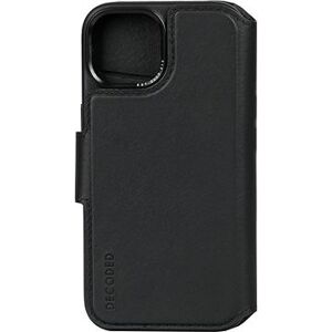 Decoded Leather Detachable Wallet Black iPhone 15