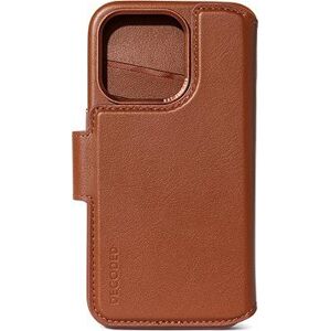 Decoded Leather Detachable Wallet Tan iPhone 15 Pro