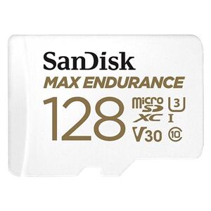 SanDisk microSDXC 128GB Max Endurance + SD adaptér
