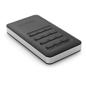 VERBATIM Store 'n' Go 2,5" Secure HDD 2TB USB 3.1 čierny