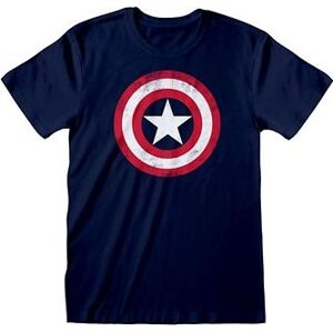 Captain America – Shield Distressed tričko M