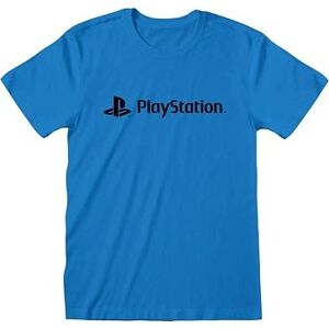 PlayStation – Black Logo – tričko S
