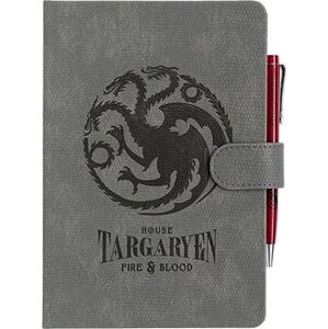 House of the Dragon – Targaryen – zápisník s perom