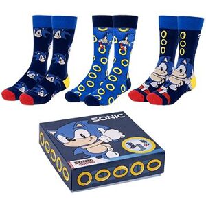 Sonic – 3 páry ponožiek 40 – 46