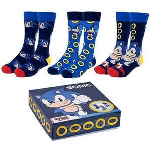 Sonic – 3 páry ponožiek 35 – 41