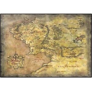 The Lord of the rings: Mapa Stredozeme – podložka na stôl