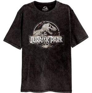 Jurassic Park|Jurský park – Scratched Logo – tričko