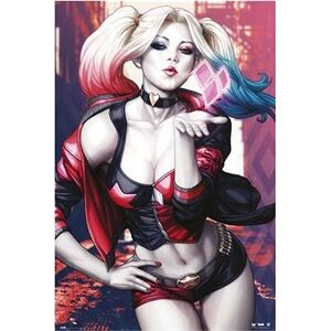 DC Comics – DC Comics – Harley Quinn Kiss – plagát