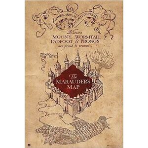 Harry Potter – The Marauders Map – plagát