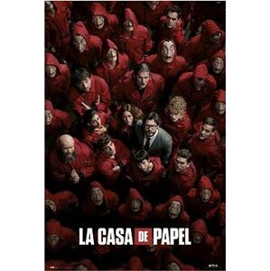 La Casa De Papel – Papierový dom – Guerra – plagát