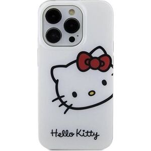 Hello Kitty IML Head Logo Zadný Kryt na iPhone 15 Pro White