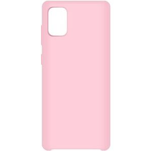 Hishell Premium Liquid Silicone pre Samsung Galaxy A31 ružový