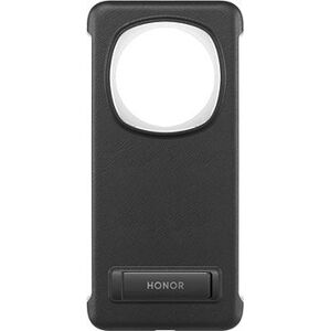 Honor Magic6 Pro PU Bracket Case Black