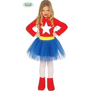 Dětský Kostým Supergirl- Superdívka - vel. 7-9 let