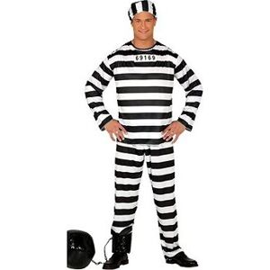 Kostým Väzeň – Trestanec – Zločinec – veľkosť M (48 – 50)
