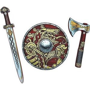 Liontouch Vikingský set – Meč, štít a sekera