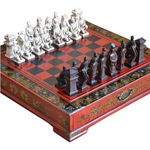Gaira šachy Terakotová armáda 43 × 43 cm