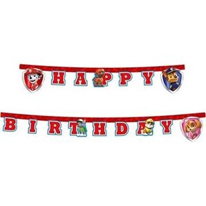 Girlanda narodeniny – Happy Birthday – Labkova patrola – 200 cm