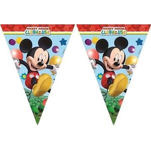 Girlanda myšiak Mickey mouse – vlajky – 230 cm