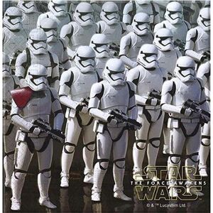 Obrúsky star wars – hviezdne vojny – the force awaknes – 33 × 33 cm – 20 ks