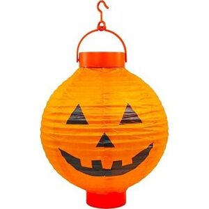 Svietiaci lampión s motívom dyne – Halloween – 28 cm
